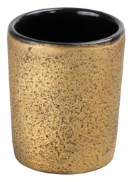 MO YO öntöttvas teáspohár 1,5 dl fekete-arany színű képe