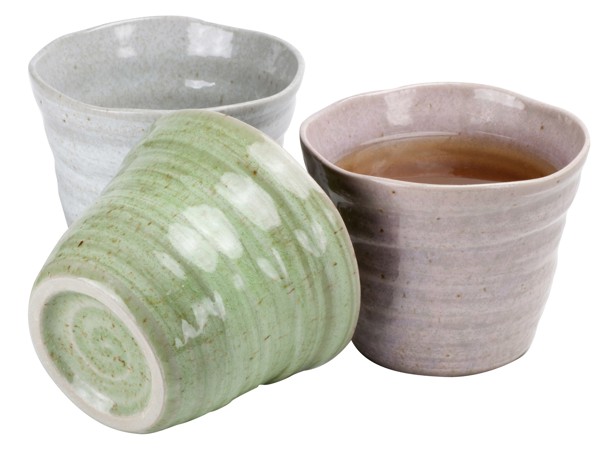 SHIMO japán porcelán csészék (6db) 3 színben képe