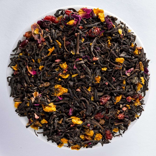 ÁFONYA-MÁLNA fekete tea képe