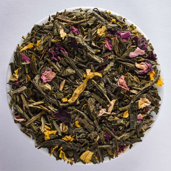 MANGÓ-ANANÁSZ zöld tea képe